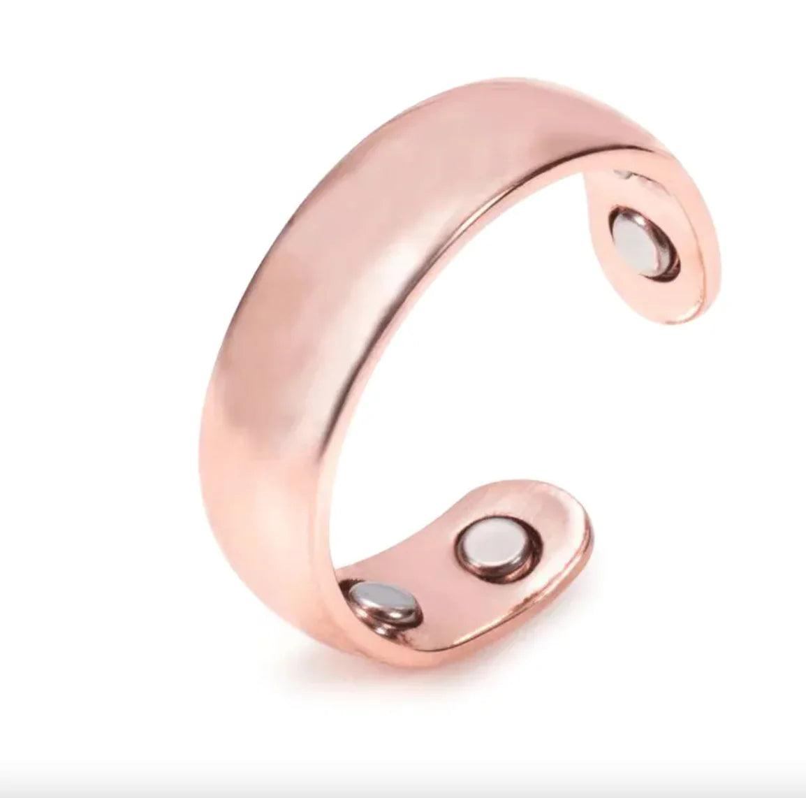 Adjustable Electroplated Copper Magnetic Ring